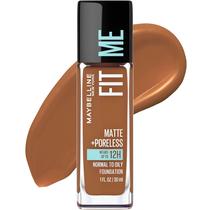 Base Líquida Maybelline Fit Me Matte + Poreless Mocha 1 fl. oz. Sem Óleo