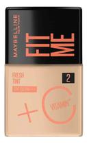 Base Líquida Maybelline Ny Fit Me Fresh Tint Fps50 Cor 02 Base Líquida Maybelline Ny Fit Me Fresh Tint Fps50 Cor 02