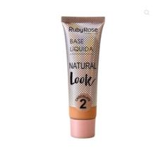 Base Líquida Natural Look - Chocolate 2 - Ruby Rose - RubyRose