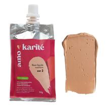 Base Liquida Natural Nutritiva 50g Cor 2.0 AmoKarité Base Liquida Natural Nutritiva 50g Cor 2.0 AmoKarité