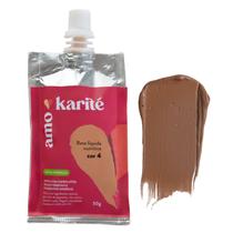 Base Liquida Natural Nutritiva 50g Cor 4.0 AmoKarité Base Liquida Natural Nutritiva 50g Cor 4.0 AmoKarité