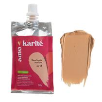 Base Líquida Natural Nutritiva Cor 1.5 50g AmoKarité Maquiagem Vegana Alta Cobertura Base Líquida Natural Nutritiva Cor 1.5 50g AmoKarité Maquiagem Vegana Alta Cobertura