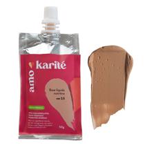 Base Líquida Natural Nutritiva Cor 2.5 50g AmoKarité Maquiagem Vegana Alta Cobertura Base Líquida Natural Nutritiva Cor 2.5 50g AmoKarité Maquiagem Vegana Alta Cobertura