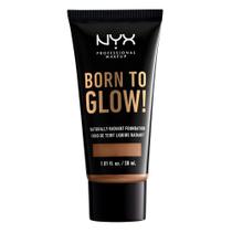 Base Líquida NYX Born To Glow - Tom Mahogany Base Líquida NYX Born To Glow - Tom Mahogany