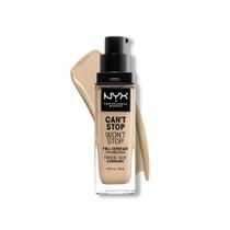 Base Líquida NYX Professional Makeup Can't Stop Won't Stop Nude