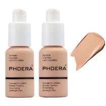 Base líquida PHOERA 103 Warm Peach 30 mL (pacote com 2)