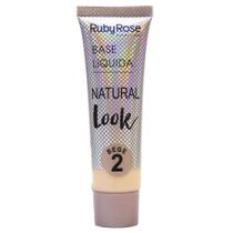 Base Líquida Ruby Rose Natural Look Bege 2