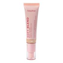 Base líquida ruby rose soft blend f30 média cobertura 30g