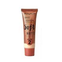 Base Líquida Ruby Rose Soft Matte 29ml - Alta Cobertura