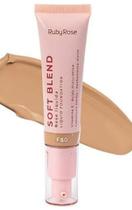 Base Líquida Soft Blend da Ruby Rose Cobertura Média para todos os tipos de pele