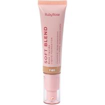 Base Líquida Soft Blend F40 Ruby Rose Maquiagem Original