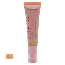 Base Líquida Soft Blend Ruby Rose Matte Média Cobertura Efeito Aveludado