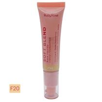 Base Líquida Soft Blend Ruby Rose Matte Média Cobertura Efeito Aveludado