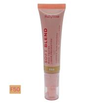 Base Líquida Soft Blend Ruby Rose Matte Média Cobertura Efeito Aveludado Base Líquida Soft Blend Ruby Rose Matte Média Cobertura Efeito Aveludado