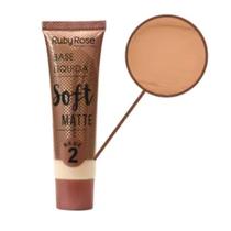 Base Líquida Soft Matte Bege 2 Ruby Rose 29ml HB-8050