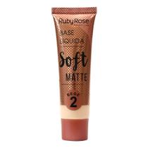 Base Líquida Soft Matte Bege 2 - Ruby Rose