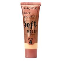 Base Liquida Soft Matte Bege - Ruby Rose