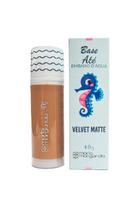 Base Líquida Velvet Matte Maria Margarida Cor 07 Bege Médio