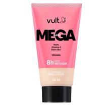 Base Líquida Vult Make Mega Base V220 26ML - Efeito Matte Aveludado