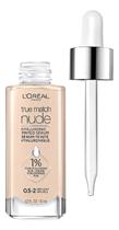 Base Loreal True Match Nude Hyaluronic Tinted Serum - 0.5-2 Very Light