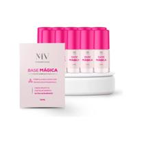 Base Mágica Para Unhas 10 Itens Menina Vaidosa 10ml
