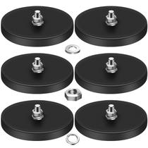 Base magnética DIYMAG 6PCS revestida de borracha 6,6 cm 54,4 kg de neodímio