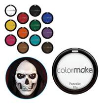 Base Maquiagem Pó Tinta Facial Pancake Colormake Artistica