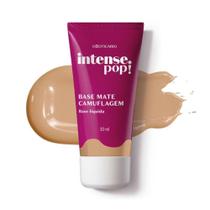Base Mate Camuflagem Cor 210 Intense Pop! 20ml O Boticário - o Boticário