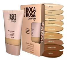 Base Mate Líquida 01 - Maria Cobre Tudo Longa Duração Resistente Á Água 30ml - By Payot - Boca Rosa Beauty