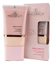 Base Matte Alta Cobertura Phallebeauty Pro Liquida