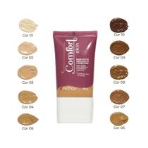 Base matte comfort skin cobertura média.alta não transfer 30g mahav cor 1 Base matte comfort skin cobertura média.alta não transfer 30g mahav cor 1