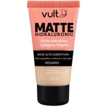 Base Matte Hidraluronic com Colágeno V200 26ml - Vult