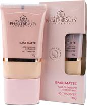 Base Matte Phállebeauty Cosmetics Alta Cobertura 30g
