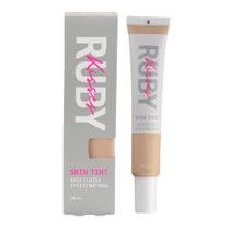 Base Matte Skin Tint Ruby Kisses Média Cobertura Efeito Natural Fluida Não Craquela