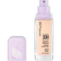 Base Maybelline Super Stay Lumi-Matte 102 - 30 horas de uso