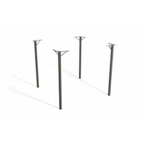 Base Mesa de Jantar Elba M057 s/ Tampo Bronze - Kappesberg Base Mesa de Jantar Elba M057 s/ Tampo Bronze - Kappesberg