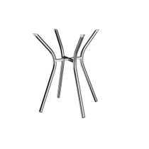 Base Mesa de Jantar Sardenha M086 Aço s/ Tampo Cromada - Kappesberg Base Mesa de Jantar Sardenha M086 Aço s/ Tampo Cromada - Kappesberg