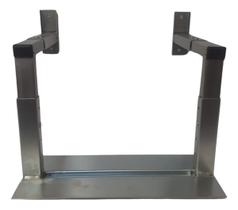 Base Metálica Aérea Reforçada Motor Portão JVG Universal