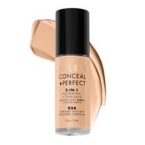 Base Milani Conceal + Perfect 2 em 1 - Cremosa e Natural (30ml)