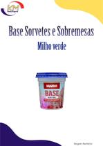 Base Milho verde para sorvetes e sobremesas 100g unid - Marvi - sorvete, sucos, cremes (4824)