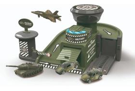 Base Militar com Avião ou Tanque 1 Carrinho Exército - Lotus