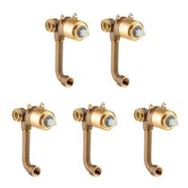 Base Monocomando Docol P/Ducha 545900 Cobre 5 Unidades