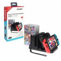 Base Multifuncional Carregador Console e Controle Nintendo Switch Suporte Jogos Dock De Carregamento Base Multifuncional Carregador Console e Controle Nintendo Switch Suporte Jogos Dock De Carregamento