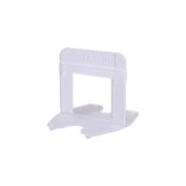 Base Nivela Piso Flex 1mm - Pacote c/ 50 Peças - Para Cerâmica e Porcelanato - Moldimplas