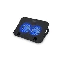 Base notebook cooler b max bm763 preto com led azul ajustavel Base notebook cooler b max bm763 preto com led azul ajustavel