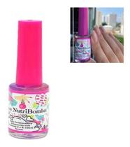 Base Nutribomba Esmalte Fortalecedor Crescimento Unha Pe Mao