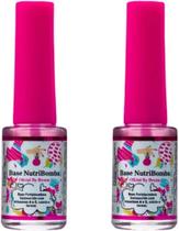 Base Nutribomba Fortalecedor De Unhas 9ml Tamanho:2