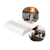 Base Organizadora De Jogos e Acessórios Suporte De Mesa Premium Para PlayStation 4 e 5 Display De Mídia Física -
