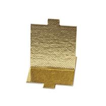 Base Ouro Quadrada 7,5cm Com 10 Unidades - Stalden