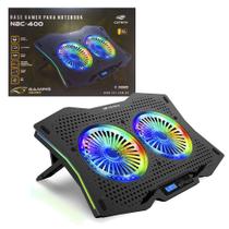 Base p/ notebook 17,3" gamer NBC-400BK Base p/ notebook 17,3" gamer NBC-400BK